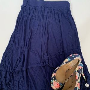 High low skirt